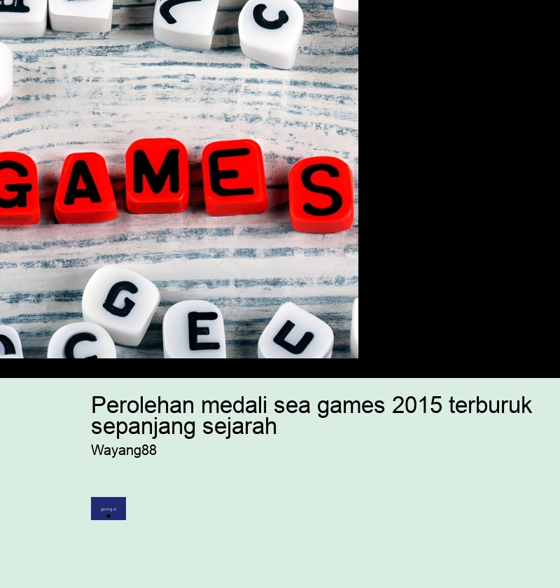 perolehan medali sea games 2015 terburuk sepanjang sejarah