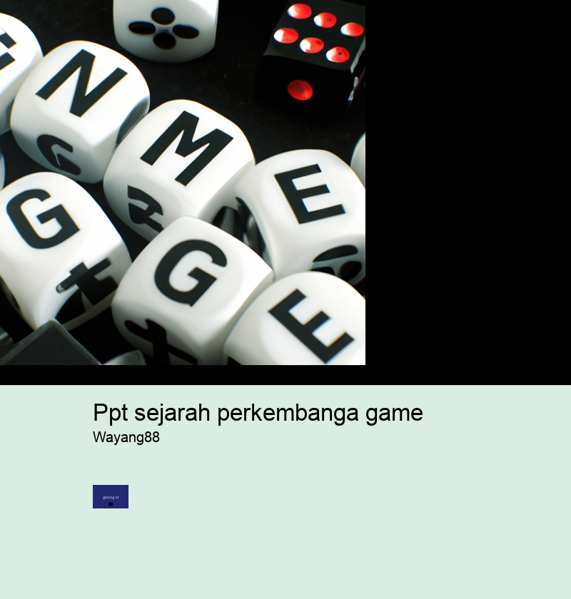 ppt sejarah perkembanga game